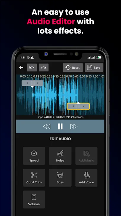 Apex- Voice recorder & editor, | Indus Appstore | Screenshot