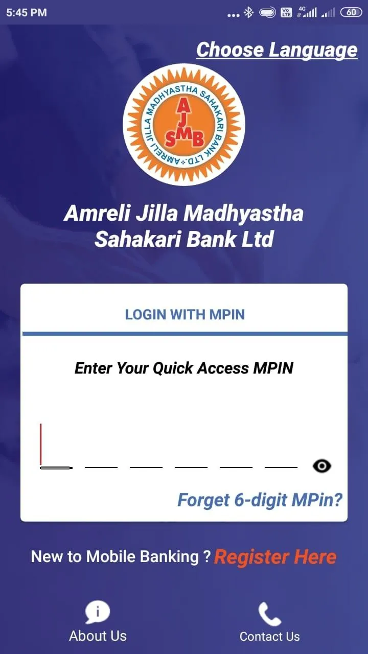 AJMSB Mobile Banking | Indus Appstore | Screenshot