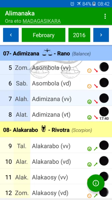 Alimanaka- Astrologie Malagasy | Indus Appstore | Screenshot