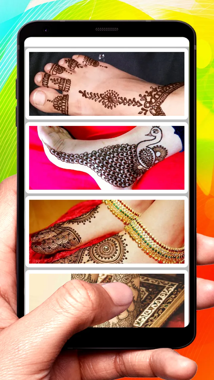 Foot Feet Leg Mehndi Designs | Indus Appstore | Screenshot