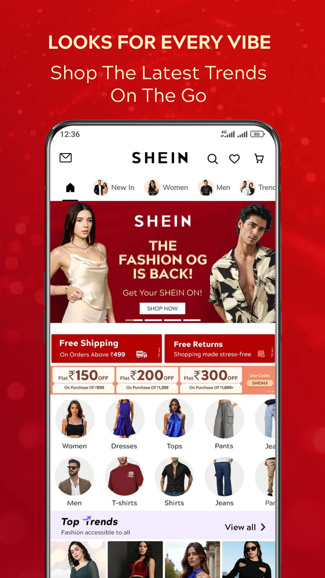 SHEIN India Fast Fashion | Indus Appstore | Screenshot