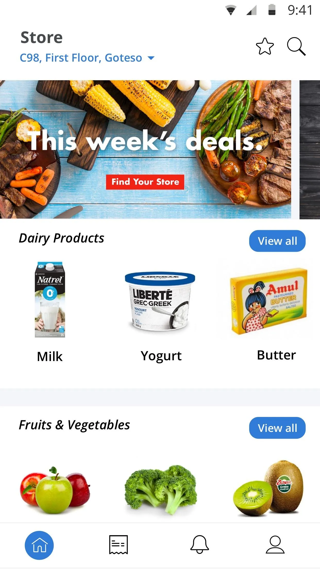 E-Grocery - Online Supermarket | Indus Appstore | Screenshot