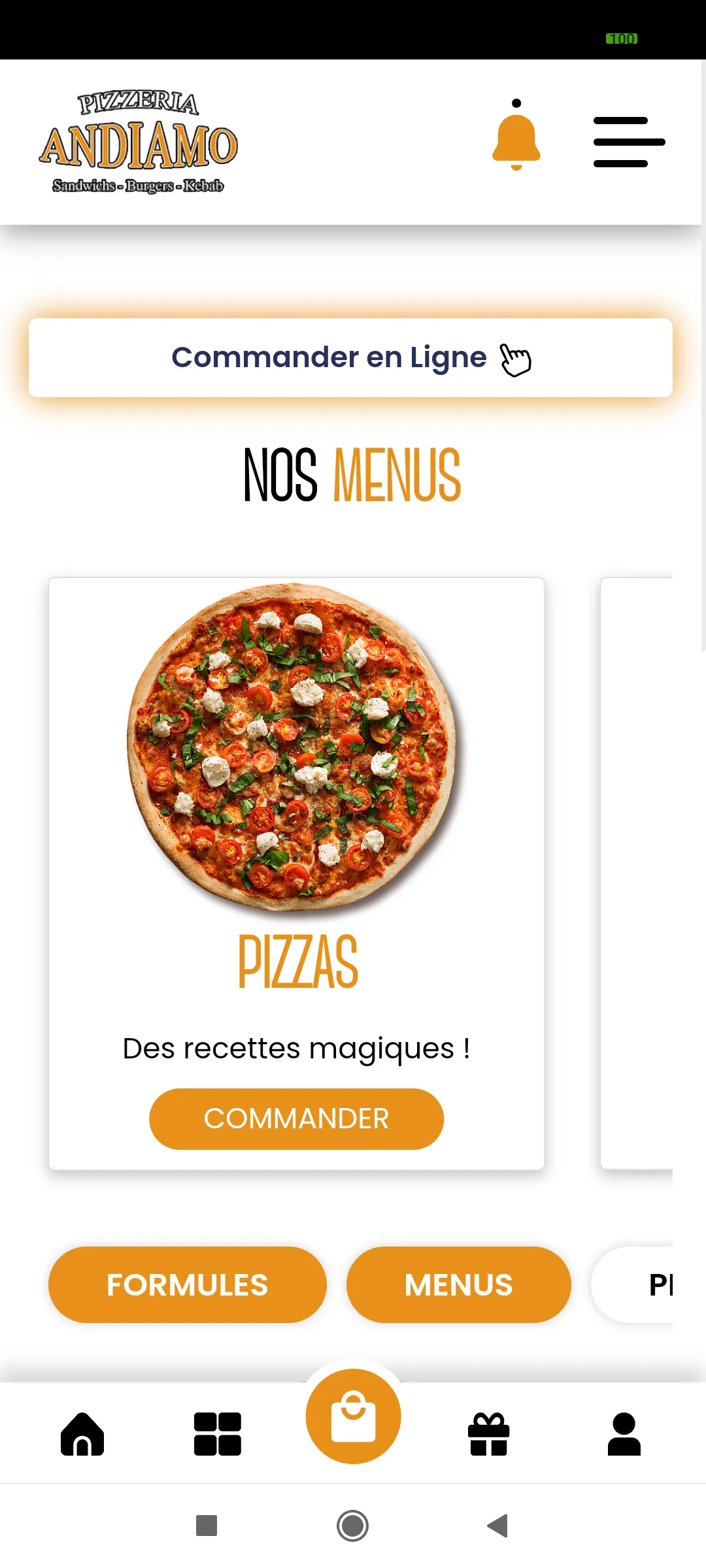 Andiamo pizza Amiens | Indus Appstore | Screenshot