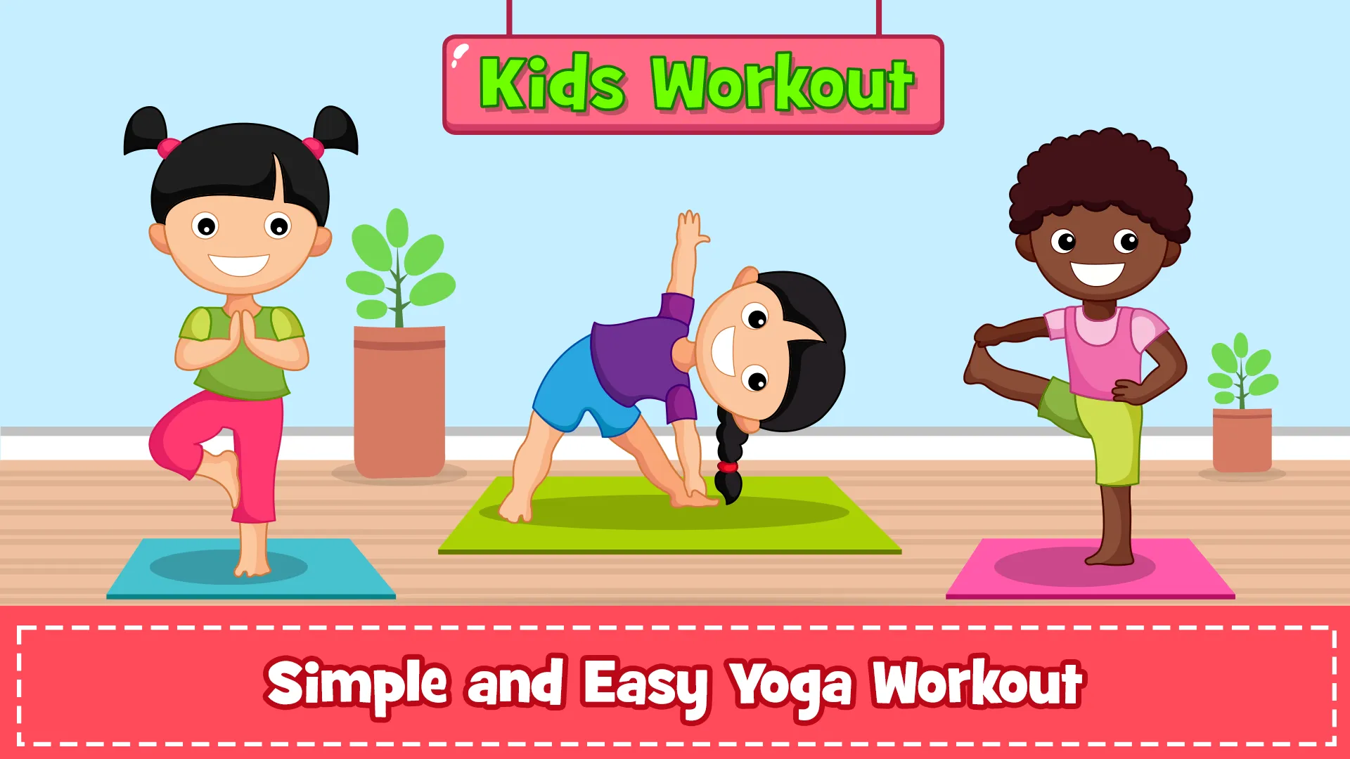 Yoga for Kids & Family fitness | Indus Appstore | Screenshot