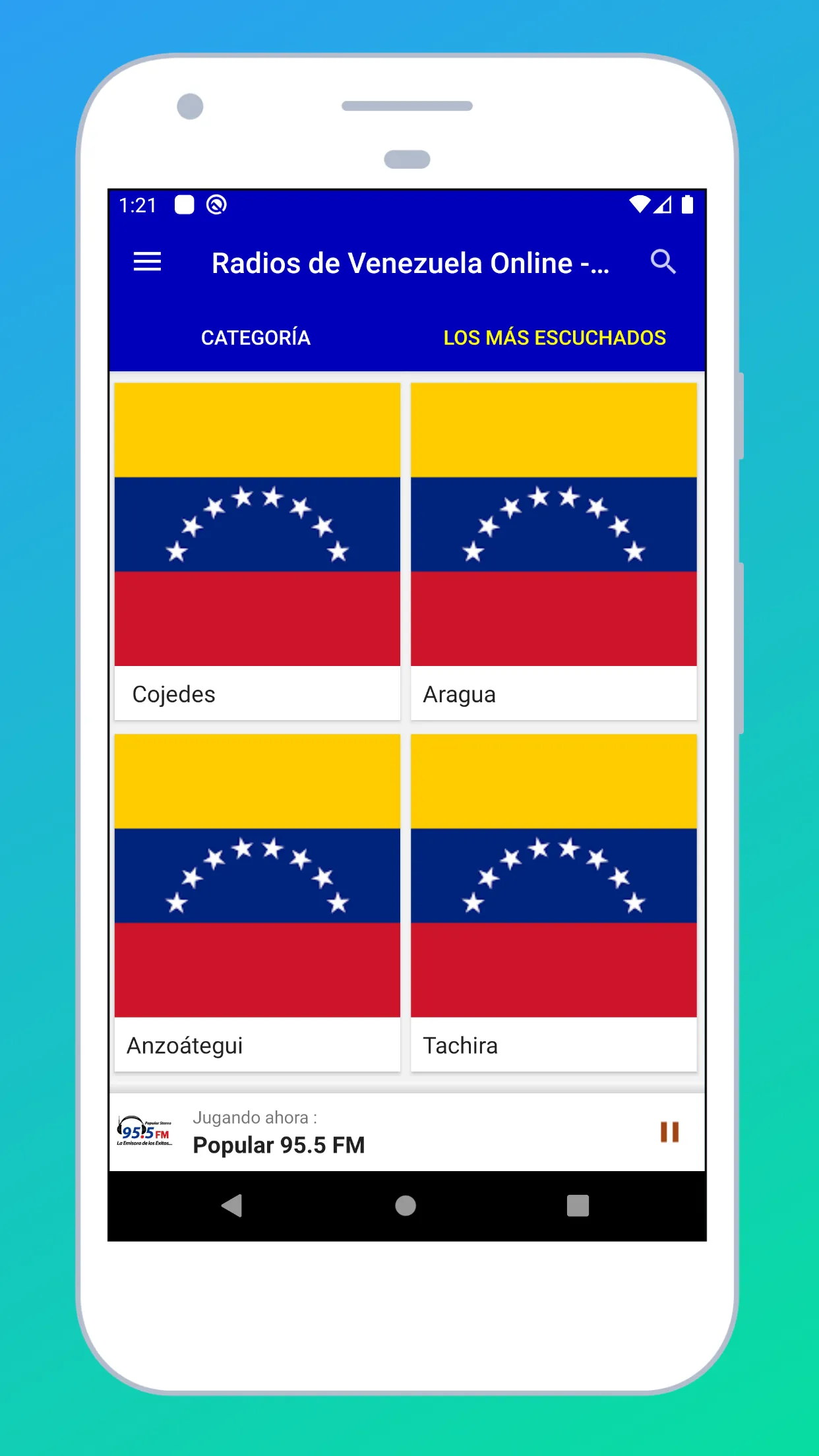 Radio Venezuela + Radio Online | Indus Appstore | Screenshot