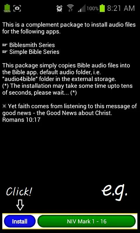 Audio4Bible - Matthew (KJV) | Indus Appstore | Screenshot