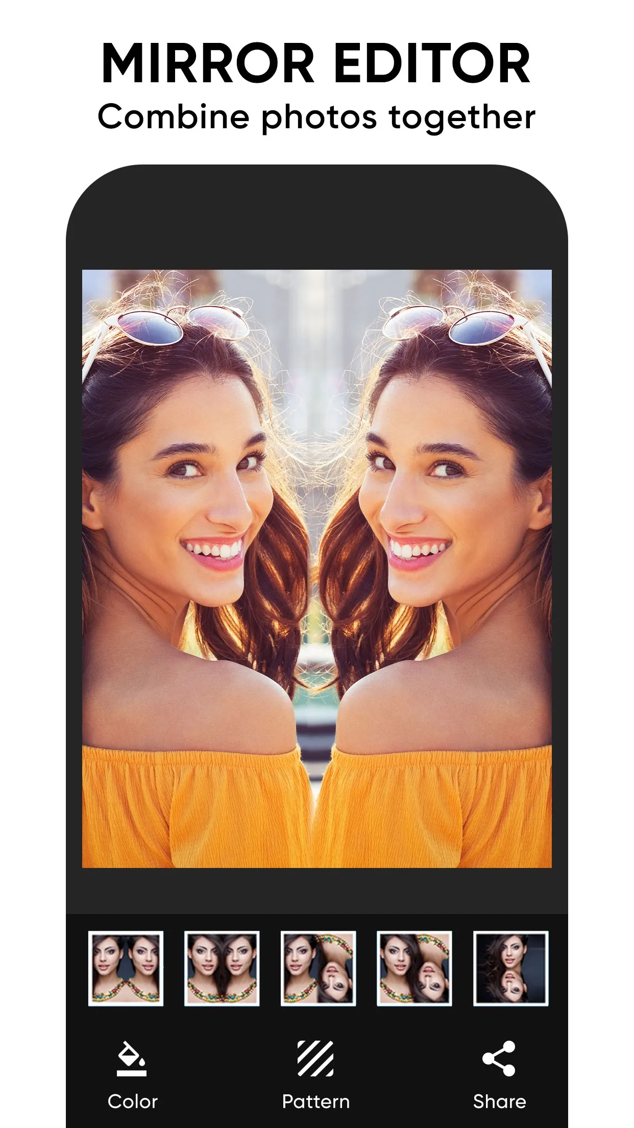 Mirror image – collage maker | Indus Appstore | Screenshot