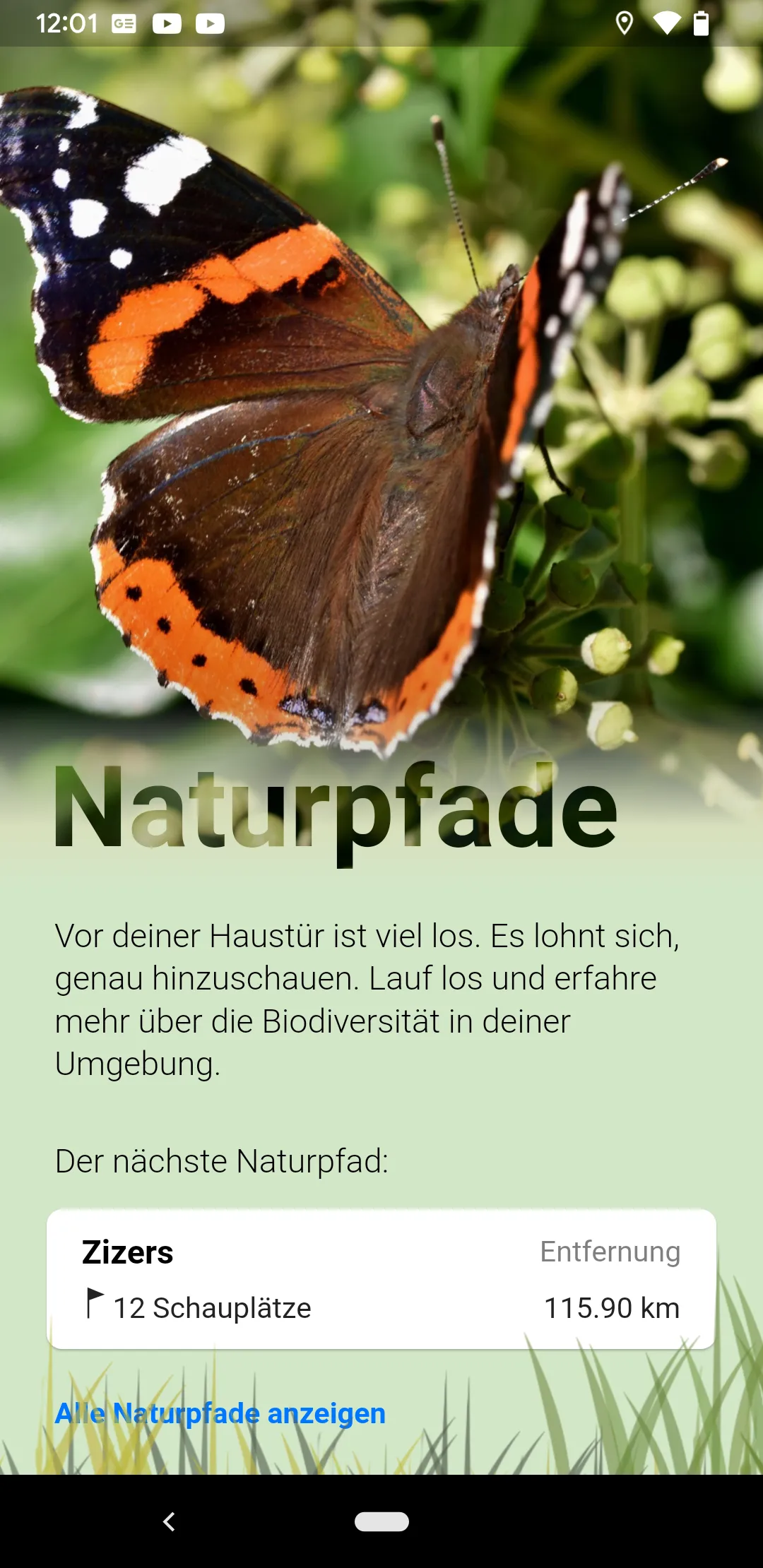 Naturpfade | Indus Appstore | Screenshot