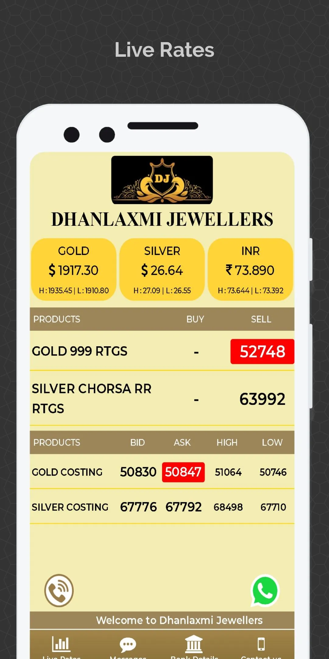 Dhanlaxmi Jewellers | Indus Appstore | Screenshot