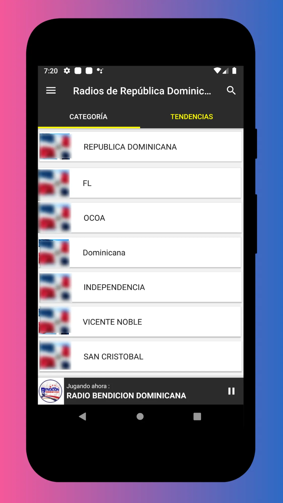 Dominican Republic Radio FM AM | Indus Appstore | Screenshot