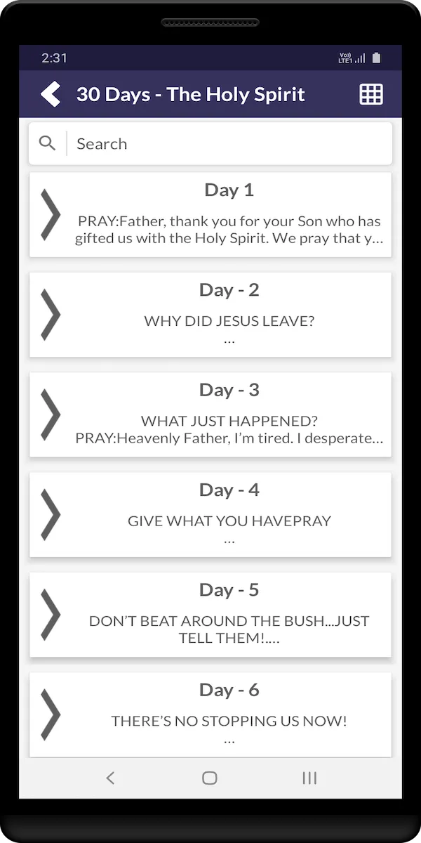 31 Days -The holy spirit | Indus Appstore | Screenshot