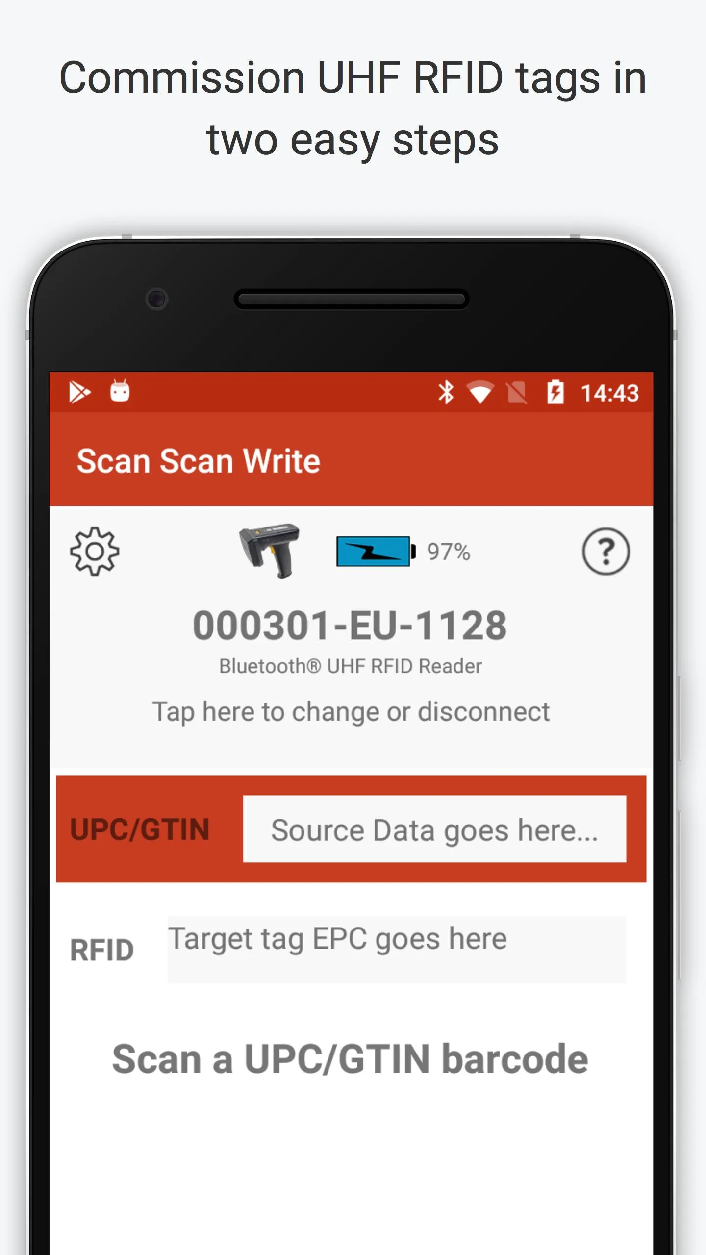 RFID Scan Scan Write | Indus Appstore | Screenshot