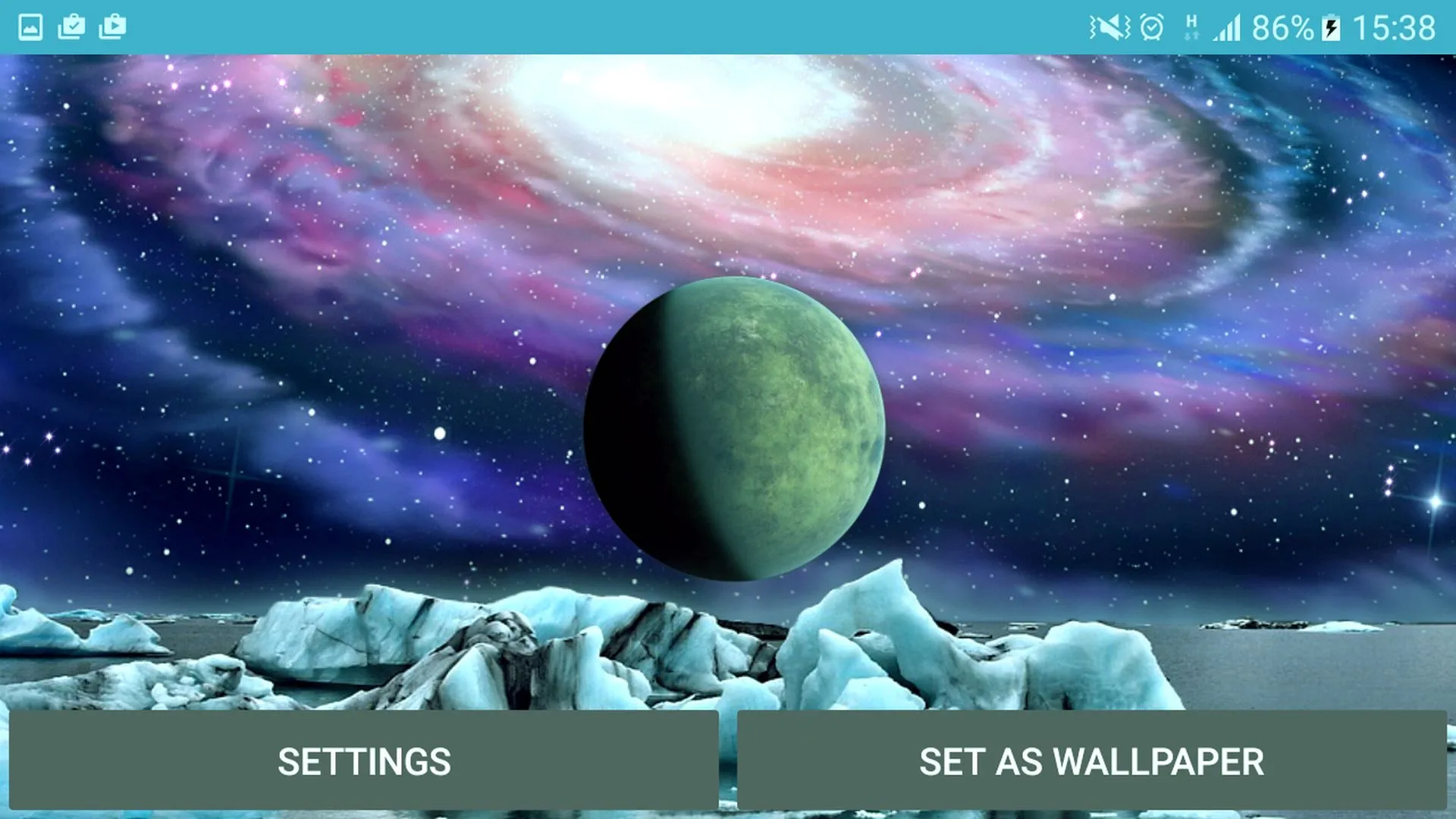 Space Landscape | Indus Appstore | Screenshot