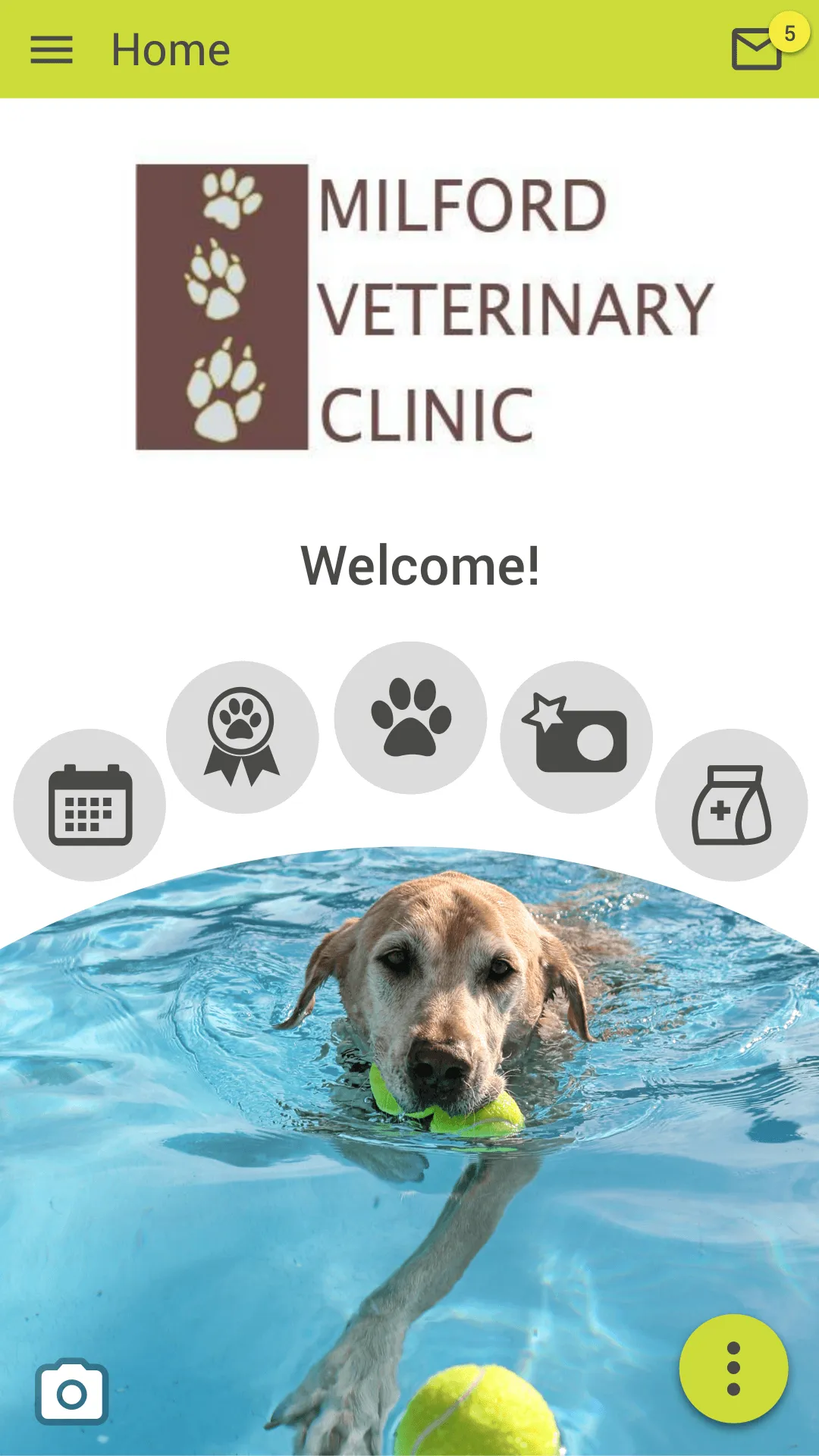 Milford Veterinary Clinic | Indus Appstore | Screenshot