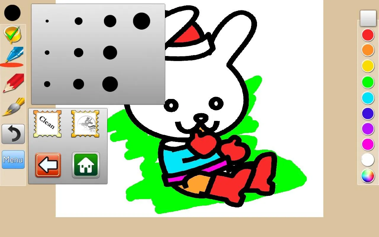 Color Book for Toddler - QCat | Indus Appstore | Screenshot