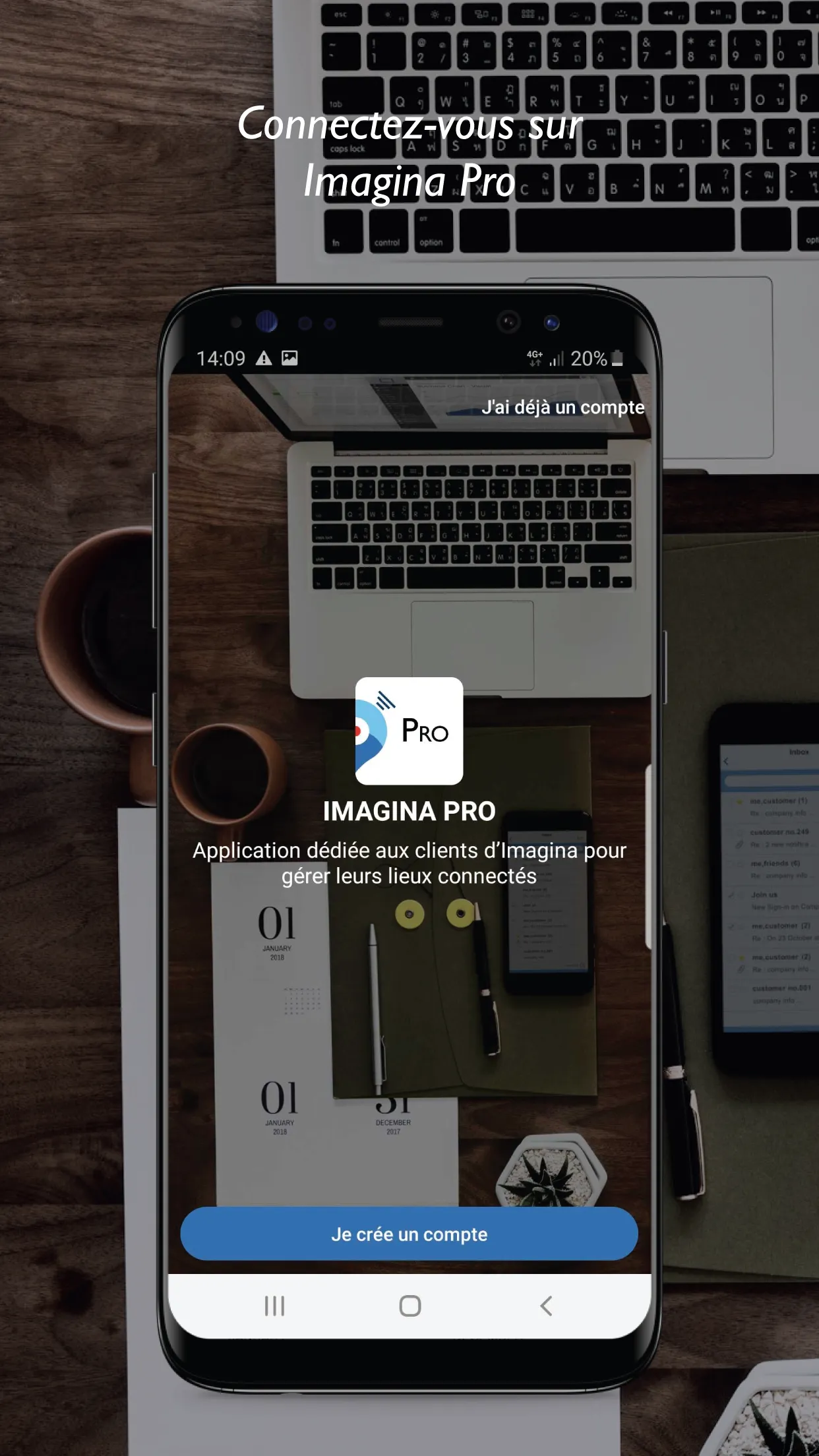 Back-office client - Imagina | Indus Appstore | Screenshot