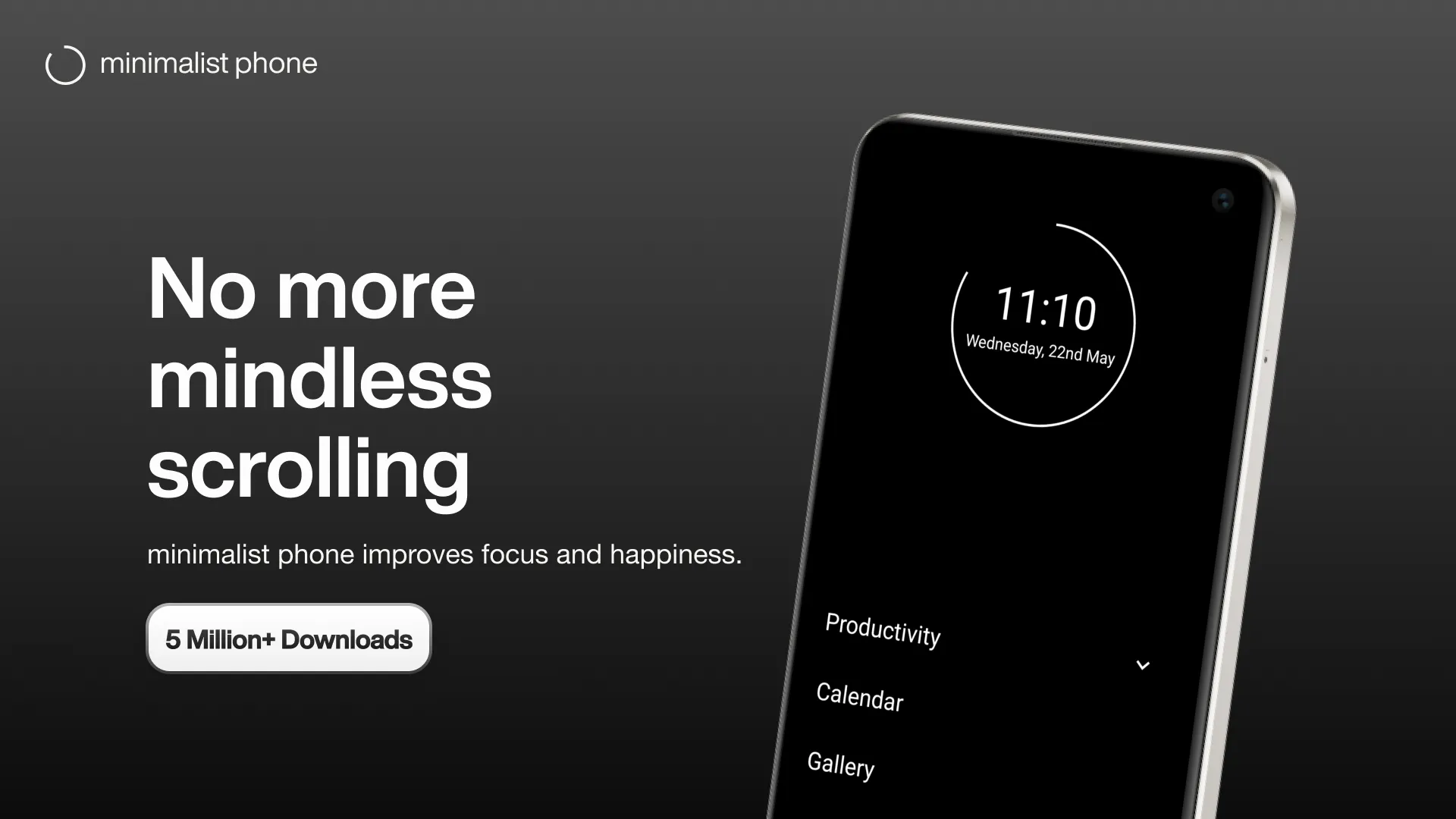 minimalist phone: Launcher | Indus Appstore | Screenshot
