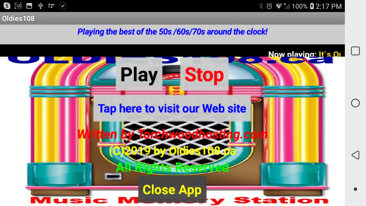 Oldies108 | Indus Appstore | Screenshot