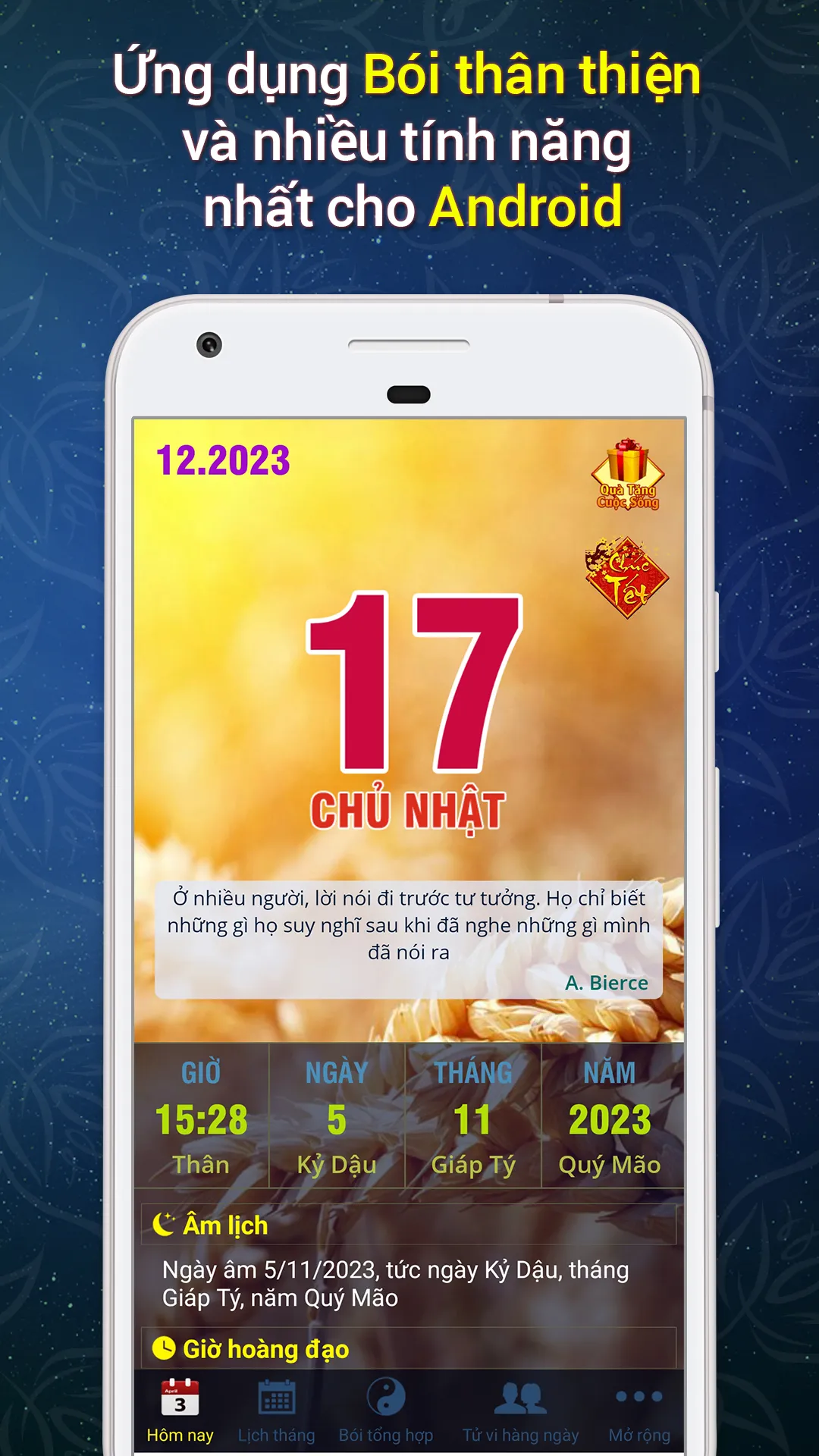 Bói Tổng Hợp Tử Vi - Lịch Việt | Indus Appstore | Screenshot