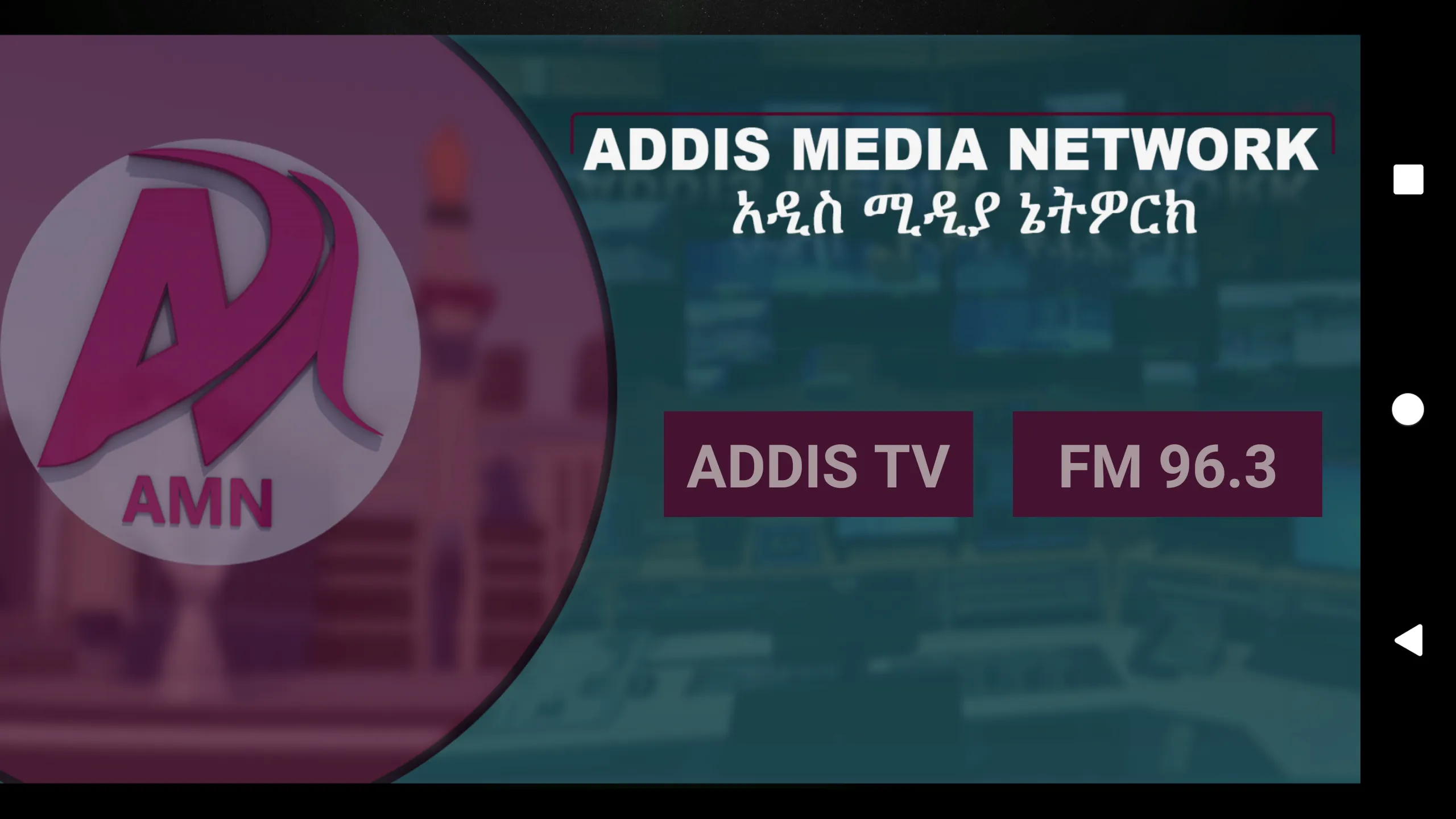 Addis Media Network (AMN) | Indus Appstore | Screenshot