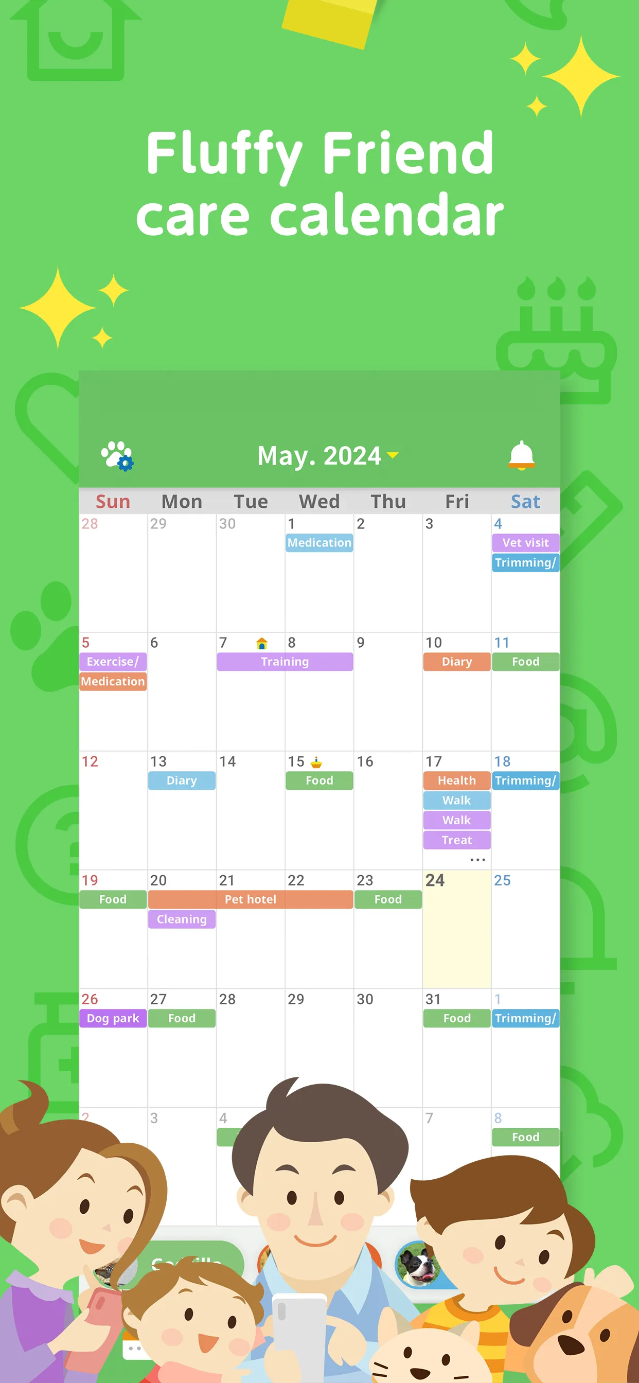 uchiccolog : Pets Scheduler | Indus Appstore | Screenshot