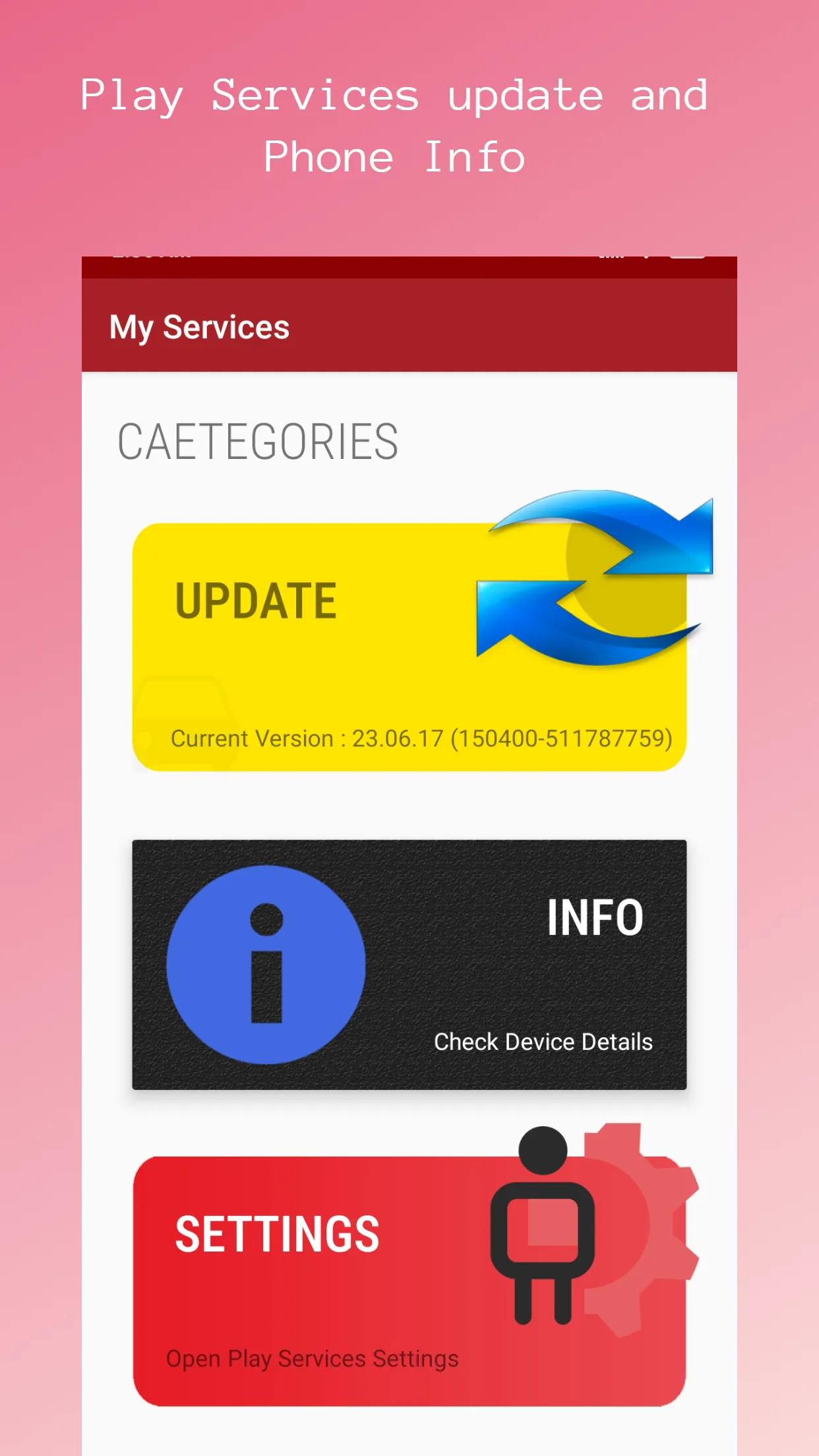 Latest Services Update (Info) | Indus Appstore | Screenshot