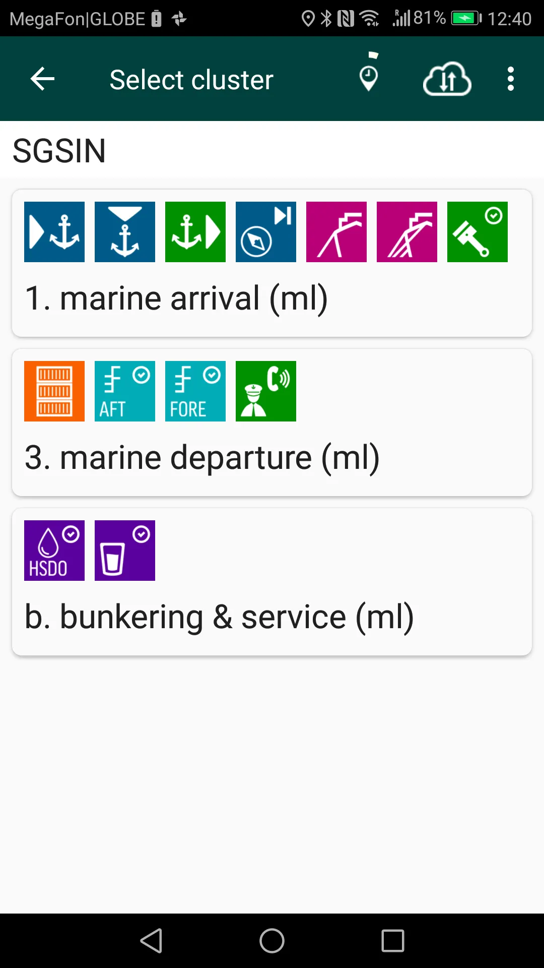 arl Marine Timesheet | Indus Appstore | Screenshot