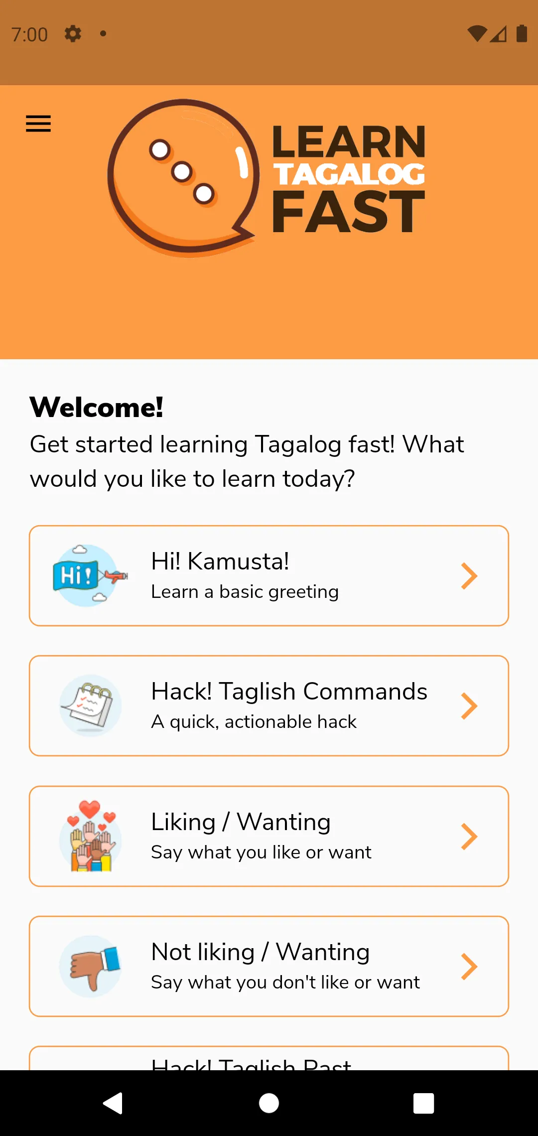 Learn Tagalog Fast | Indus Appstore | Screenshot