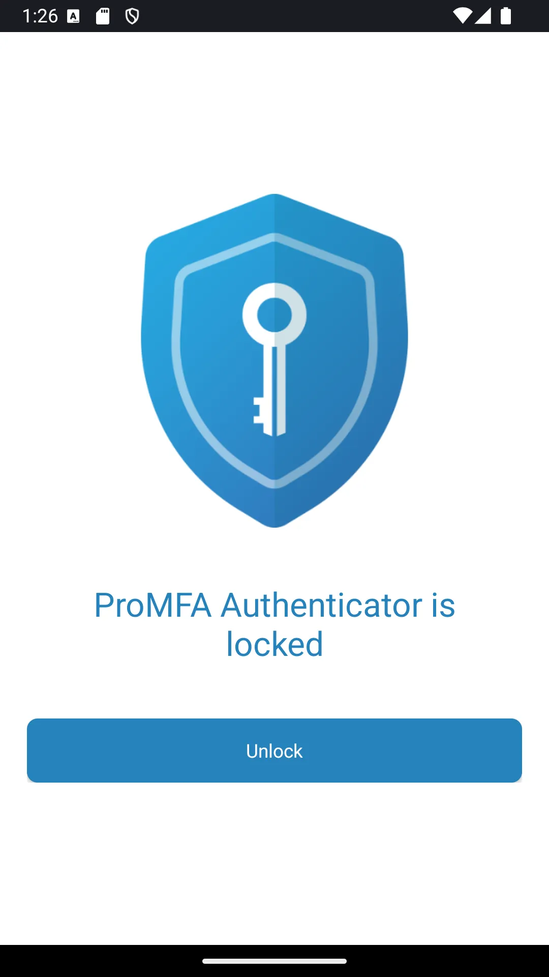 ProMFA Authenticator | Indus Appstore | Screenshot