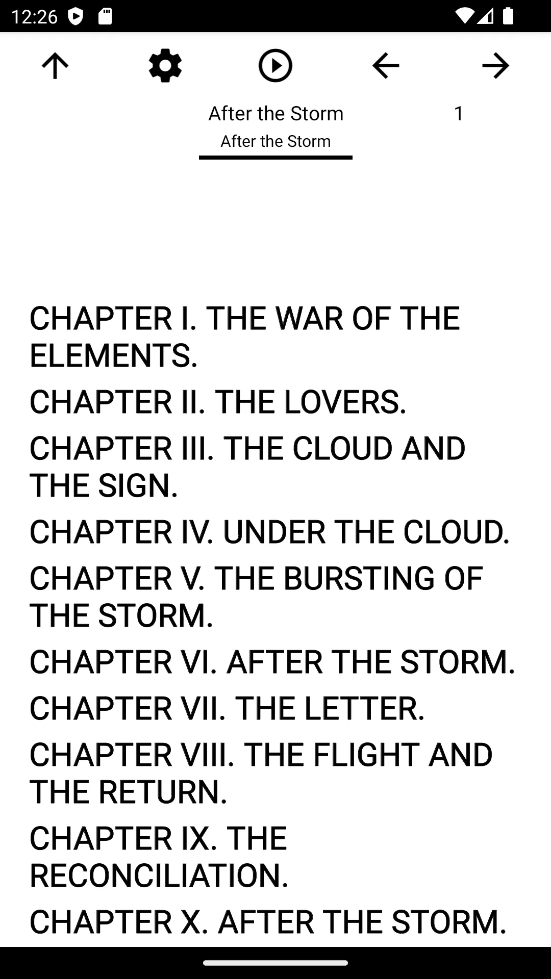 Book, After the Storm | Indus Appstore | Screenshot