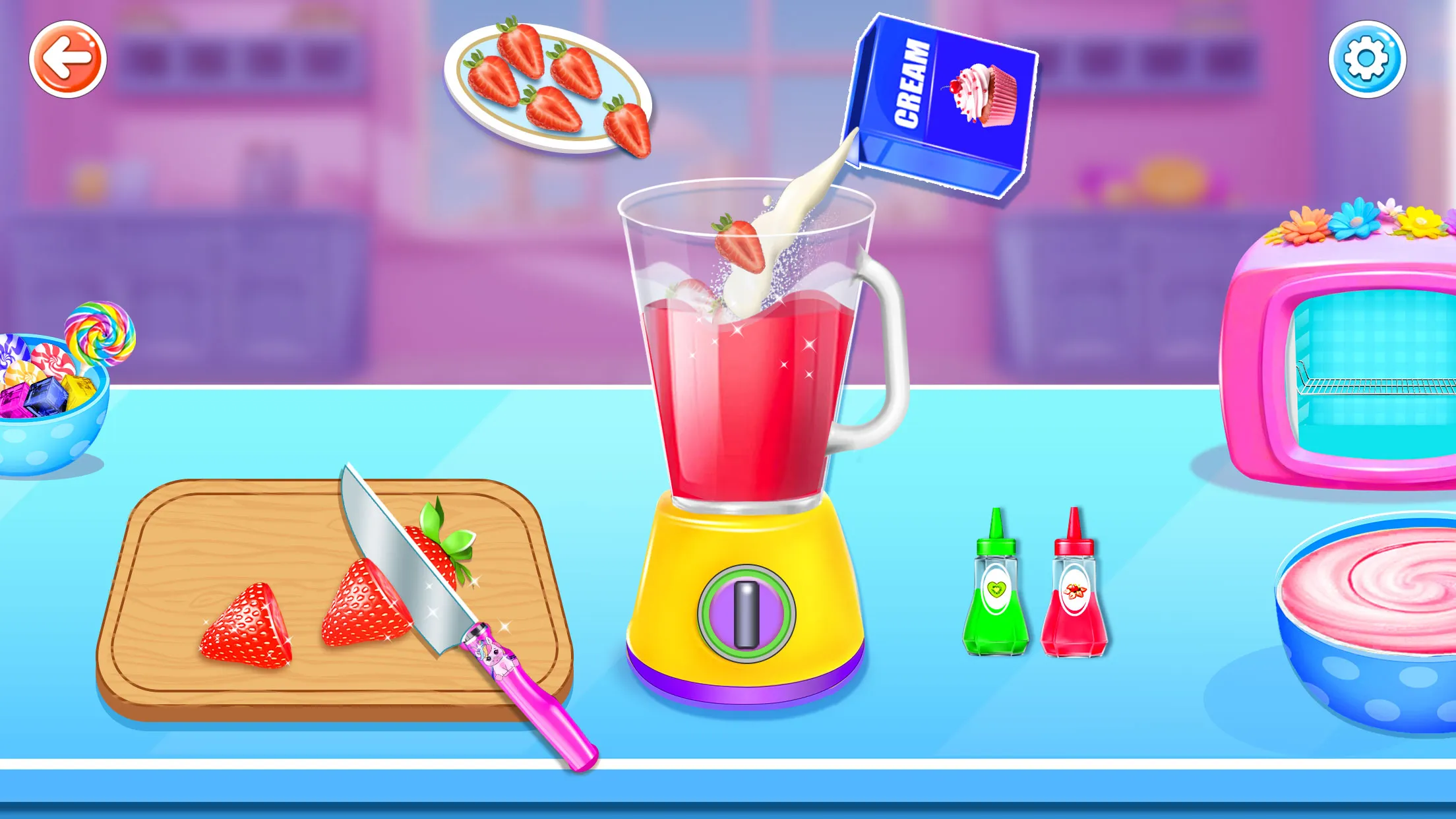 Sweet Ice Cream Maker Games | Indus Appstore | Screenshot