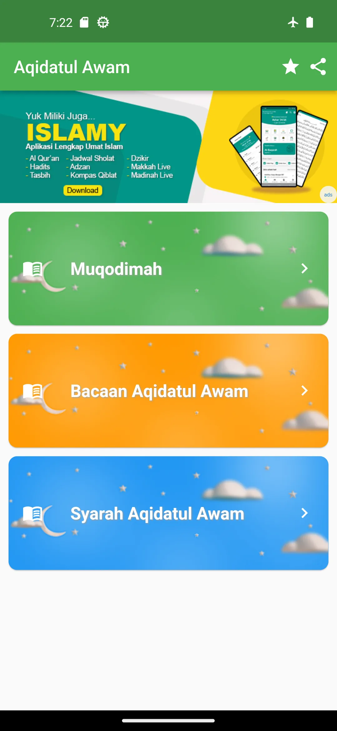 AQIDATUL AWAM + MP3 & Terjemah | Indus Appstore | Screenshot