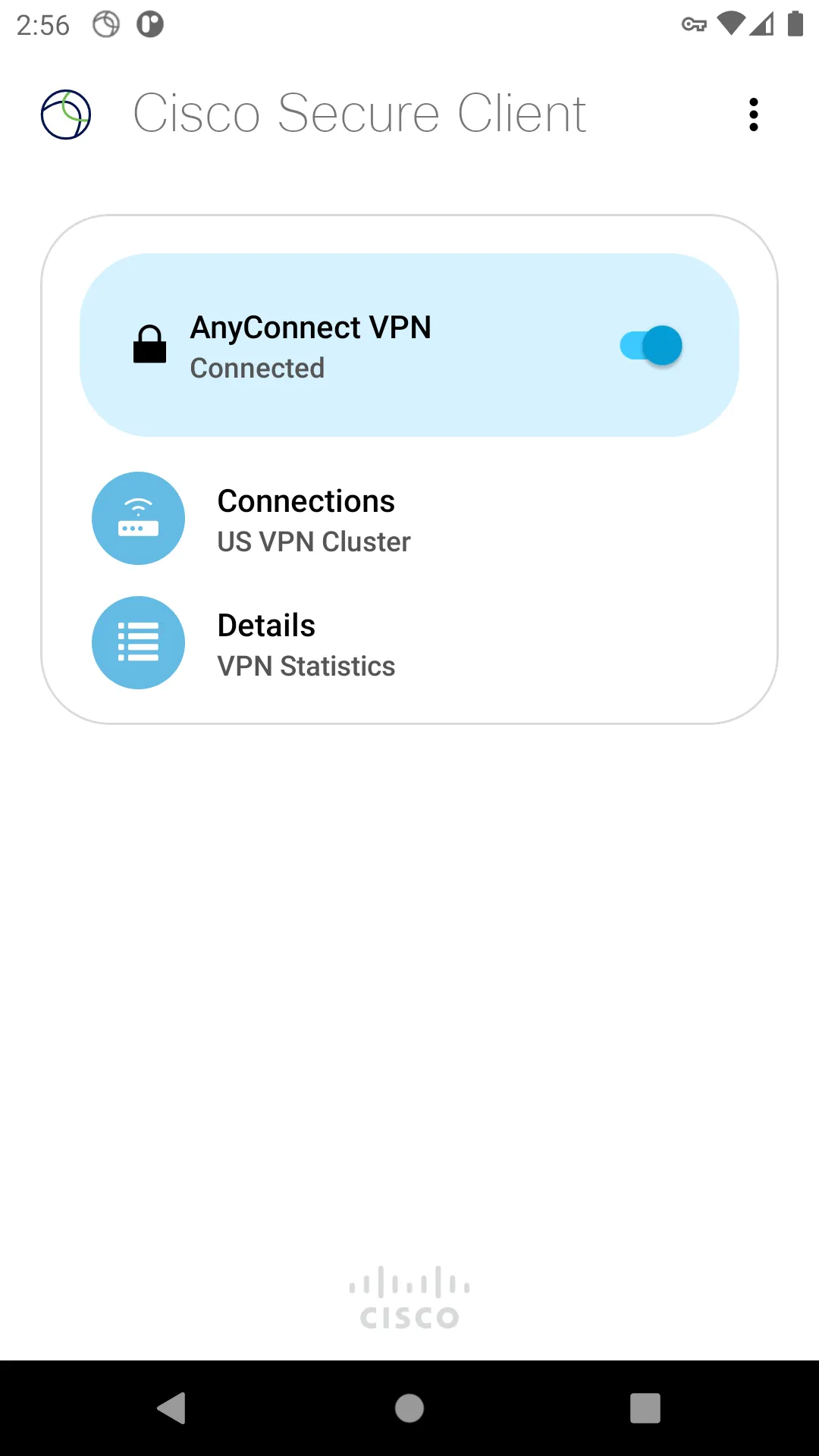 Cisco Secure Client-AnyConnect | Indus Appstore | Screenshot