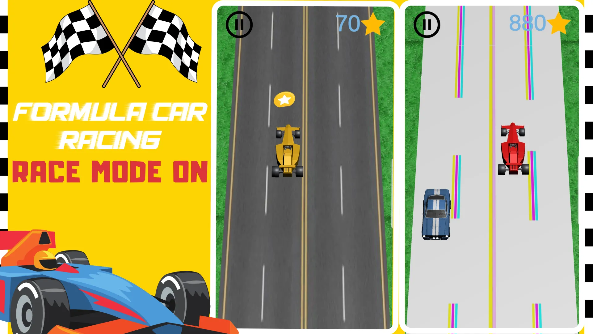 2D Speed Formula Car Racing | Indus Appstore | Screenshot