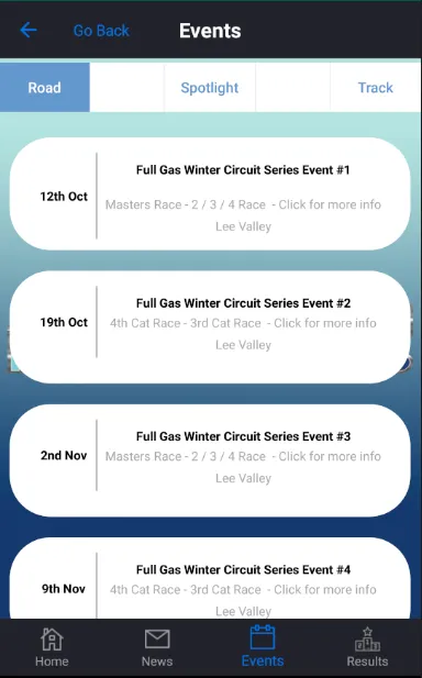 Full Gas Cycling | Indus Appstore | Screenshot