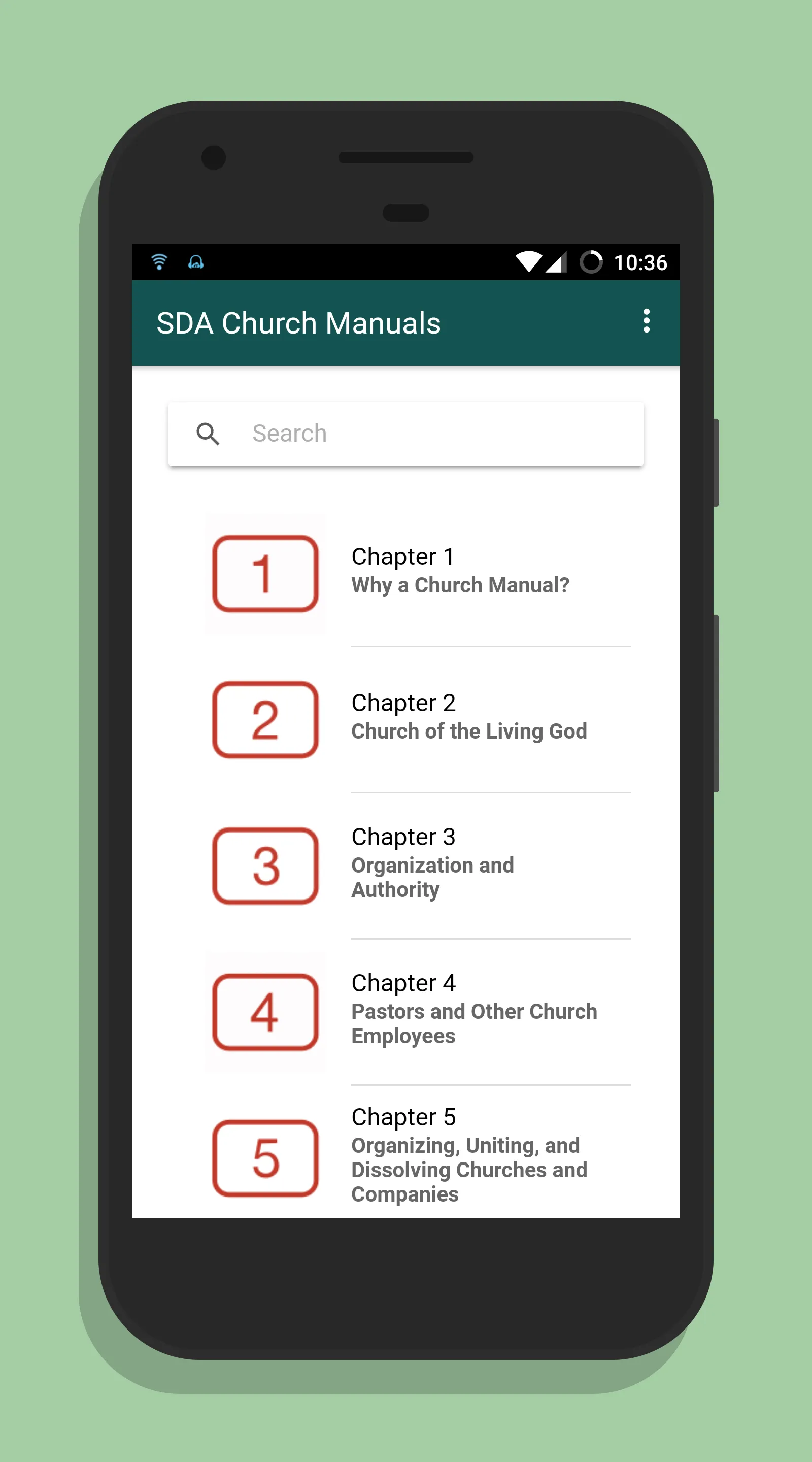 The SDA Church Manual - Last e | Indus Appstore | Screenshot