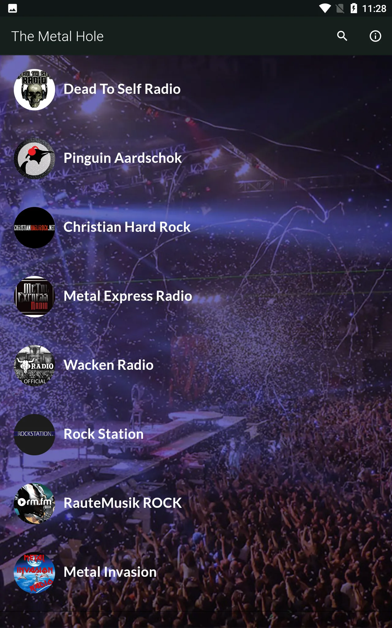 The Metal Hole - Radio | Indus Appstore | Screenshot