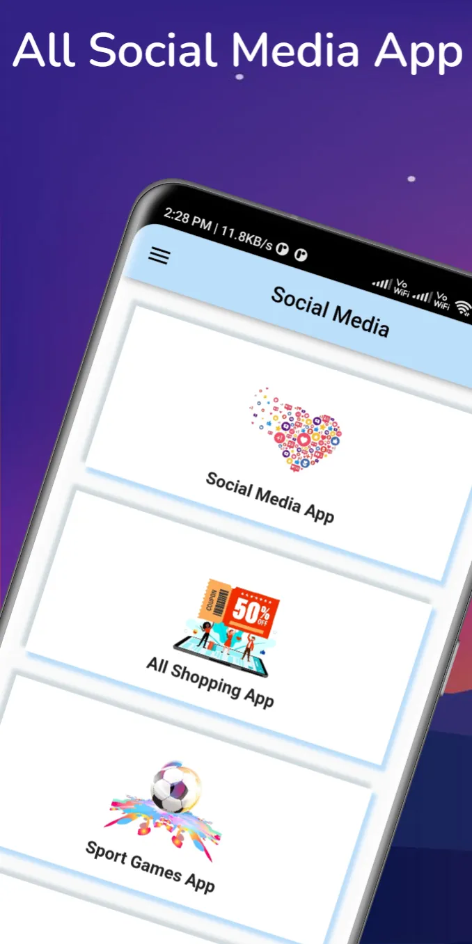 All in one social media app | Indus Appstore | Screenshot