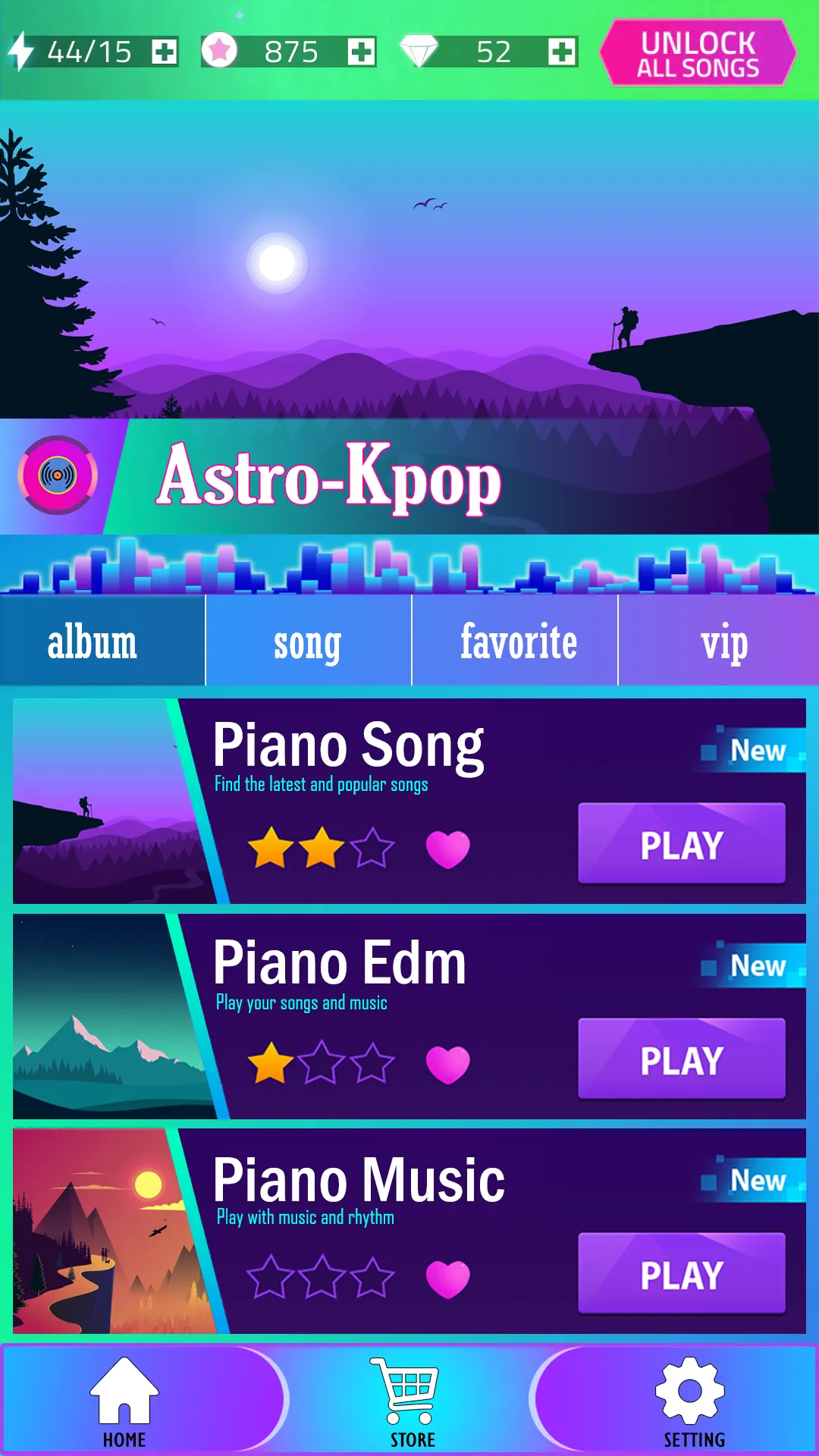 ASTRO Kpop Piano Tiles | Indus Appstore | Screenshot