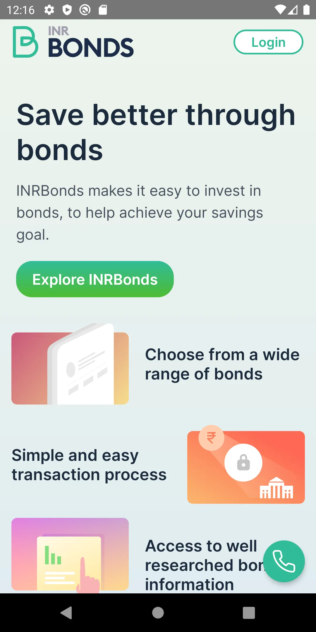 QuickInvest by INRBonds | Indus Appstore | Screenshot