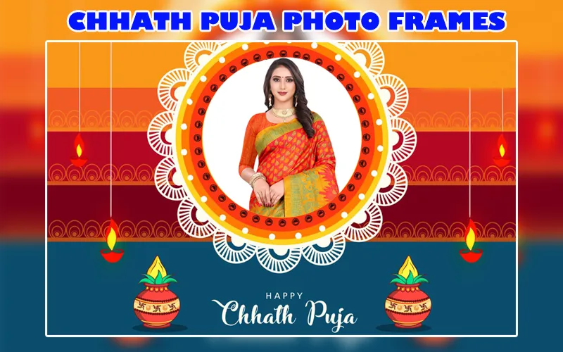 Chhath Puja 2023 Photo Frames | Indus Appstore | Screenshot