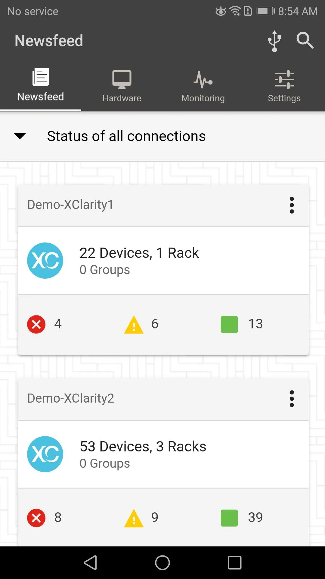 XClarity Mobile by Lenovo | Indus Appstore | Screenshot