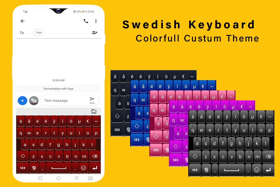 Swedish English Keyboard App | Indus Appstore | Screenshot