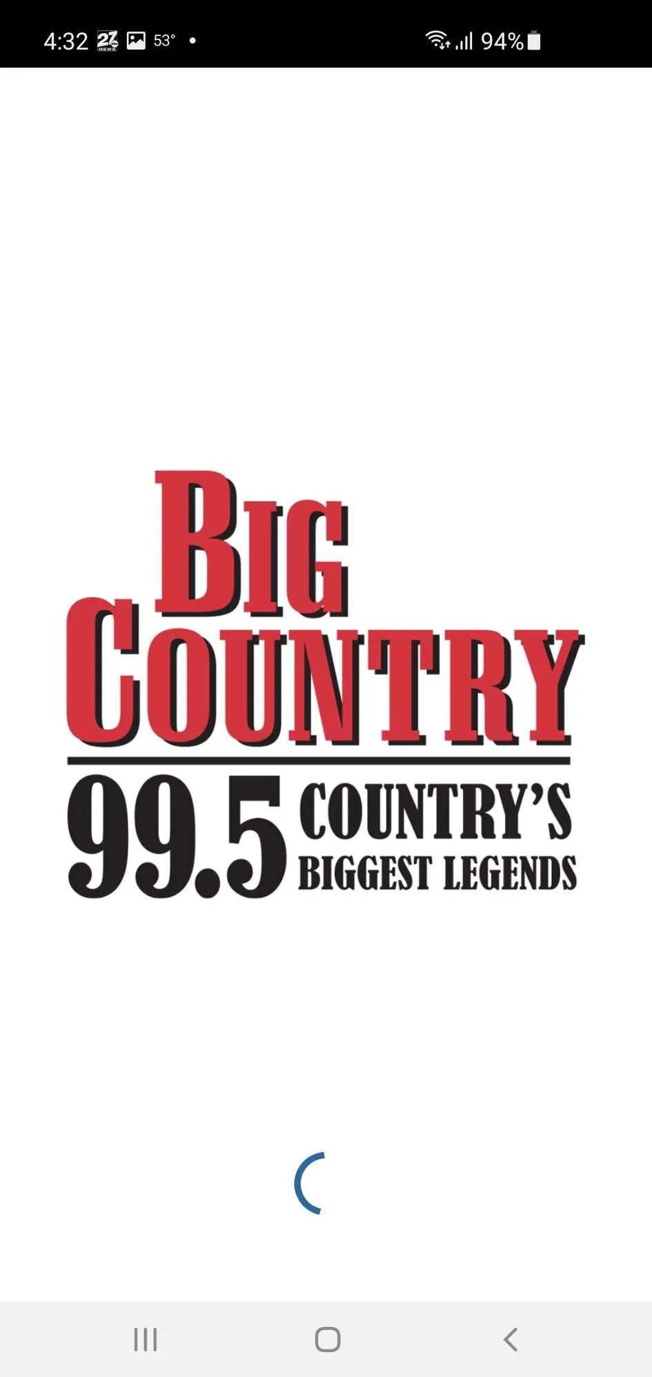 Big Country 99.5 | Indus Appstore | Screenshot