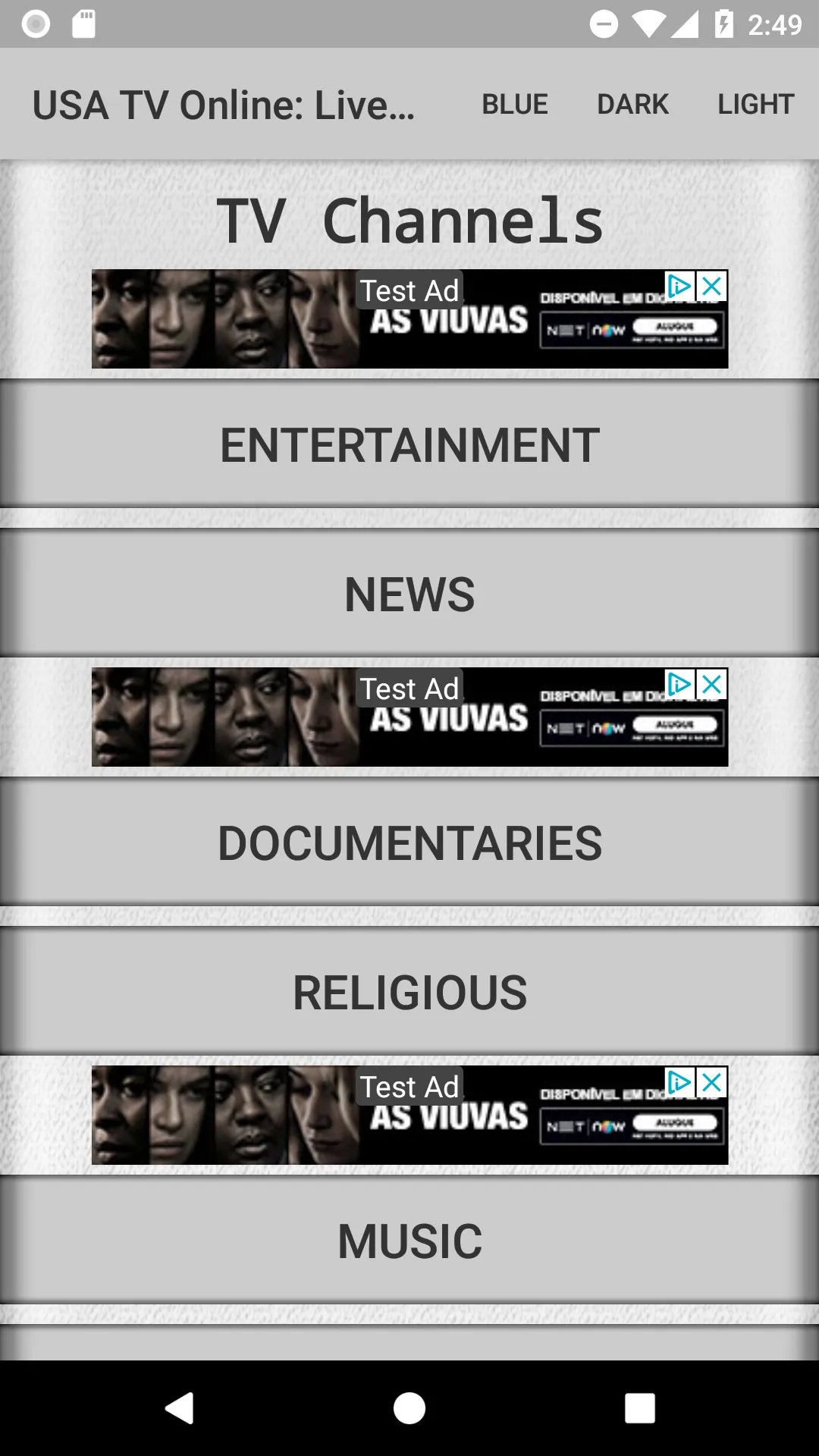 USA TV Online: Live TV | Indus Appstore | Screenshot