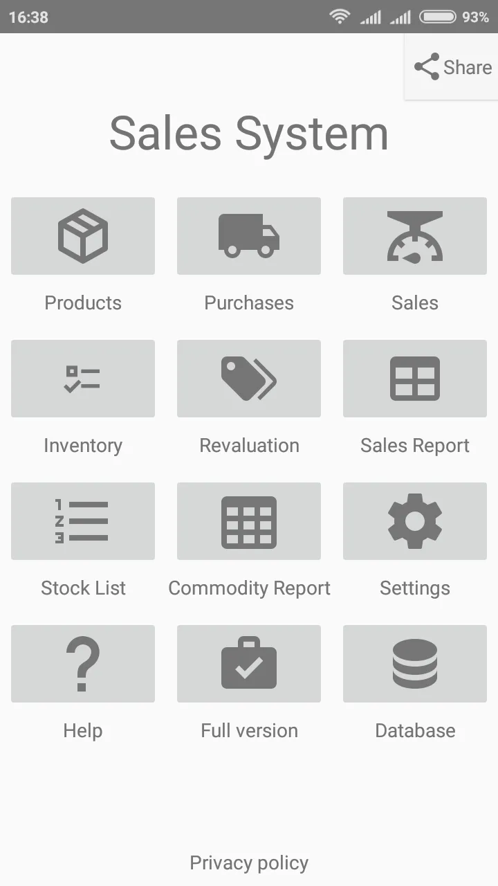 Sales System | Indus Appstore | Screenshot