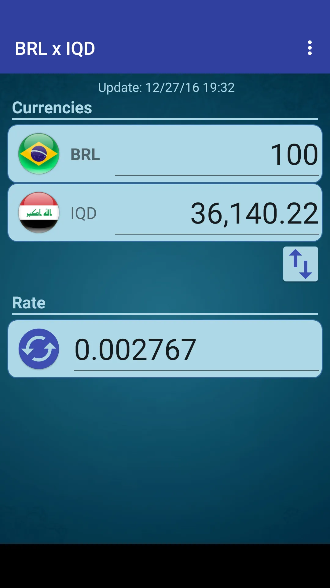 Brazil Real x Iraqi Dinar | Indus Appstore | Screenshot