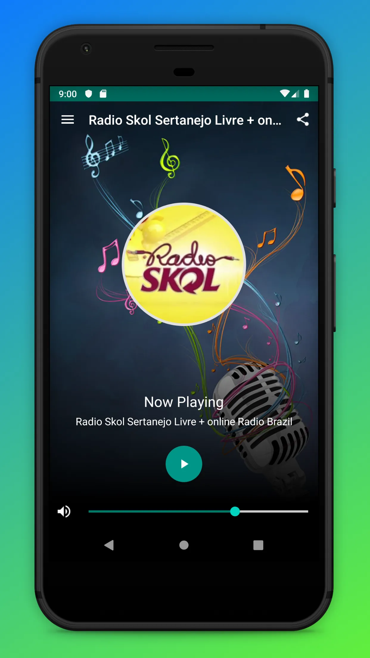 Rádio Skol Sertanejo Ao Vivo | Indus Appstore | Screenshot