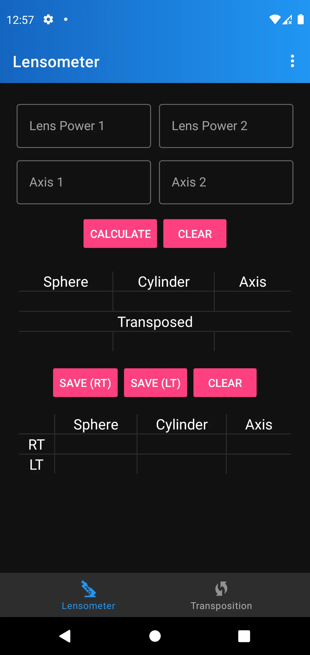 Lensometer Tool (Calculator) | Indus Appstore | Screenshot