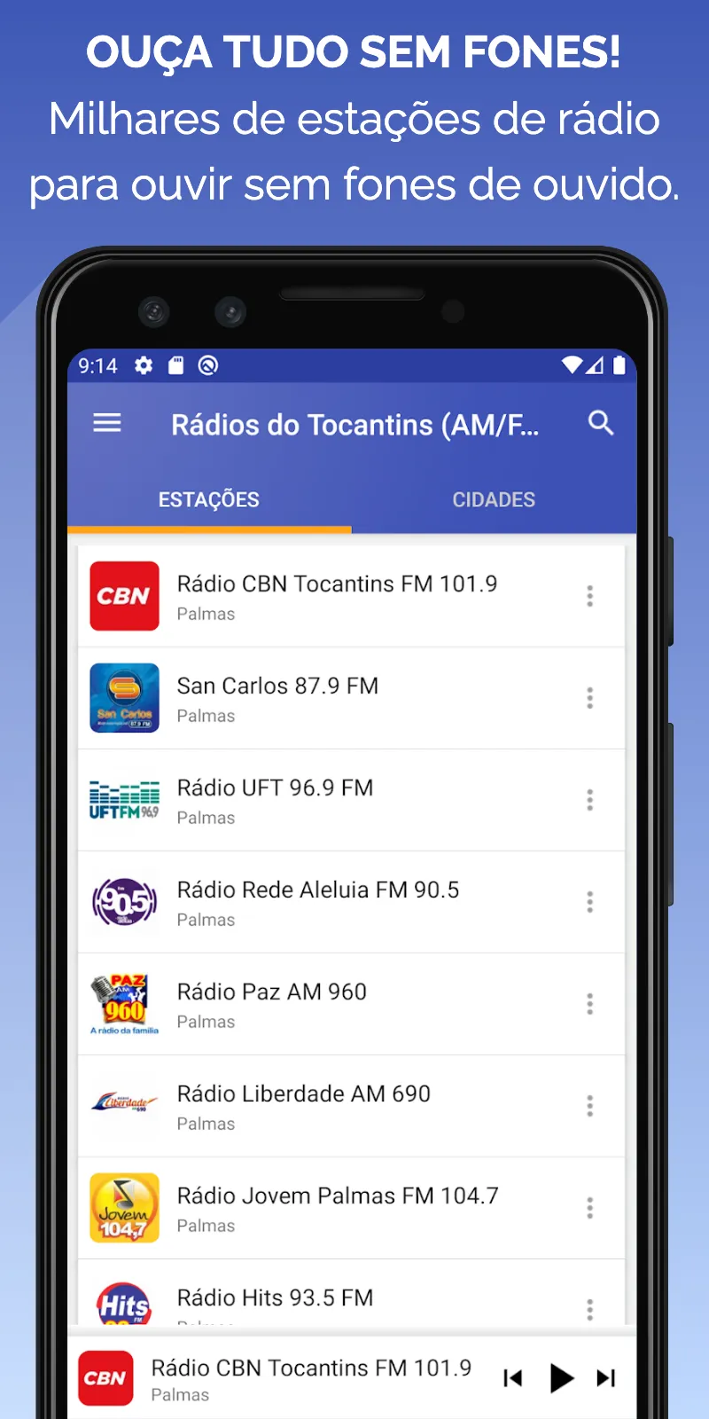 Rádios do Tocantins (AM/FM) | Indus Appstore | Screenshot